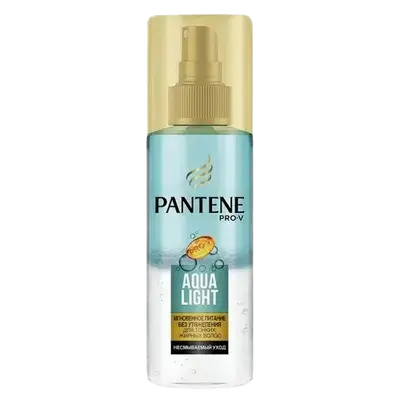 PRO-V Aqua Light Instant Nourishment Leave In Spray 150ml _ PANTENE