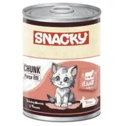 Snacky Lamb Flavored Canned Wet Cat Food for Kittens