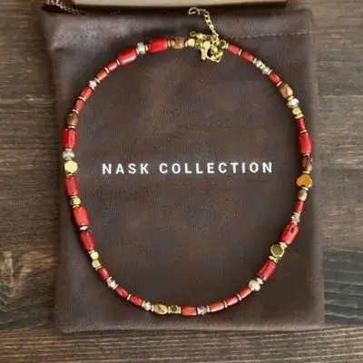 Coral & Qazwan Neckalce