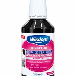 Wisdom gum health chlorhexidine orginal mouthwash