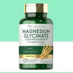 Carlyle Magnesium Glycinate + Ashwaganda Complex