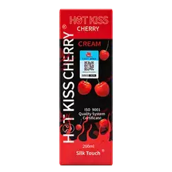 Hot Kiss Cherry Lubricant Cream Silk Touch 200ml _ Shijiazhuang