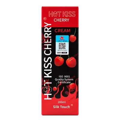 Hot Kiss Cherry Lubricant Cream Silk Touch 200ml _ Shijiazhuang