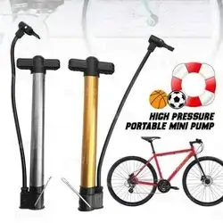 Dual Head Basikal Pam Bicycle Pump Tayar Basikal Road Hand Pump Bola Football Basketball Tyre Inflator