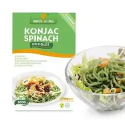 Low Carb Konjac Noodles-Spinach Noodles
