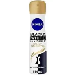 NIVEA Black & White Invisible Silky Smooth Anti-Perspiran 150mlt