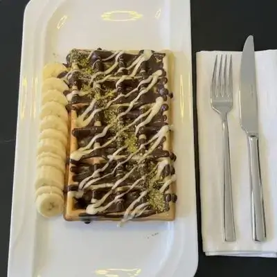 Banana Nutella Waffle