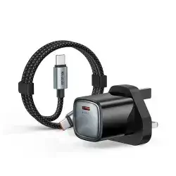MCDODO CH-435 NANO 45W GAN MINI FAST CHARGER KIT (Black)