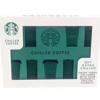 Starbucks Silicone Ice Tray – 9 Cup-Shaped Ice Molds