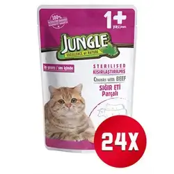 Cat Sterilized Wet Food With Beef