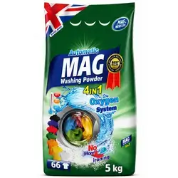 MAG wash Washing Powder 4 in 1 Oxygen System 5KG