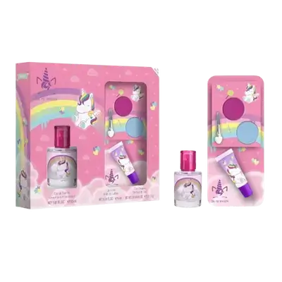 My Unicorn Gift Set (Natural Spray 30ml + Eyeshadow Palette + Lip Gloss) _ AIR-VAL