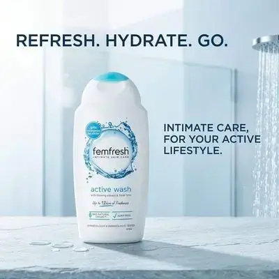 Femfresh Active Wash.
