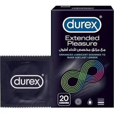 DUREX EXTENDED PLEASURE 20 condoms
