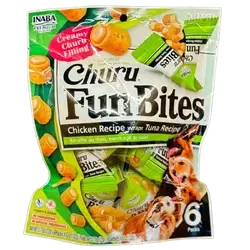 Inaba Churu Fun Bites Chicken Recipe wraps Tuna Recipe
