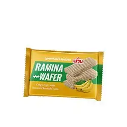 Nadi Ramina Banana Flavored Cream Crispy Wafer 40 Gm