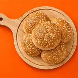 صمون برغر ابيض