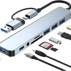 Type c adapter 8 in 1