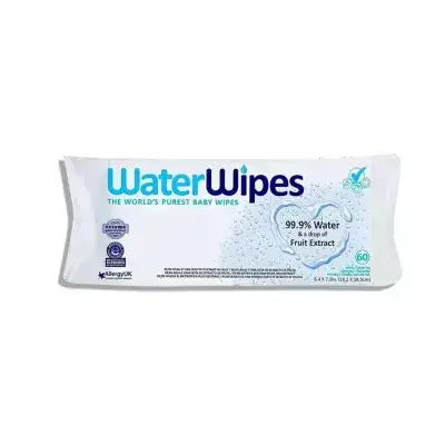 WaterWipes Original WaterWipes Unscented 99.9% Water Based Baby Wipes