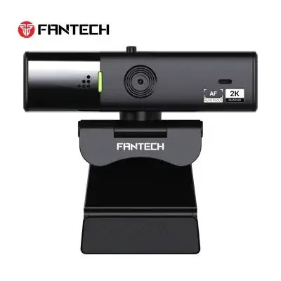 Fantech C50 Luminous Webcam 2K Quad HD 60FPS Auto Focus Privacy Shutter
