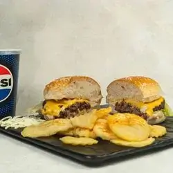 Abu Al Abad Cheese Burger Meal