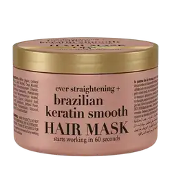 Brazilian Keratin Smooth Ever Straightening Hair Mask 300ml _ Ogx