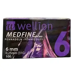 Wellion pen needles 6mm