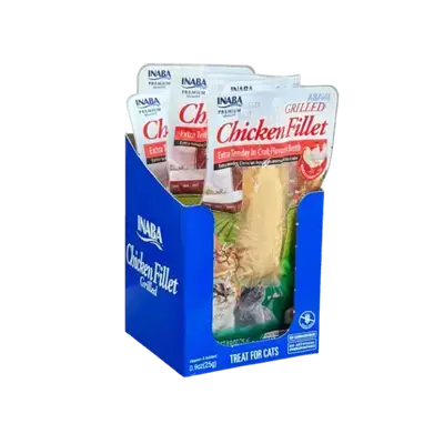 Inaba Extra Tender Grilled Chicken Fillet in Crab Broth (6pcs+1gift)