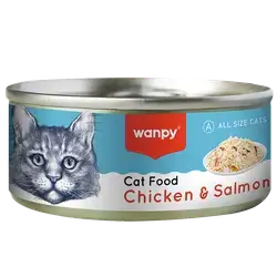 WANPY Cat Food - Chicken & Salmon 95G