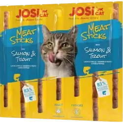 JosiCat Meat Sticks Salmon & Trout 7×5g