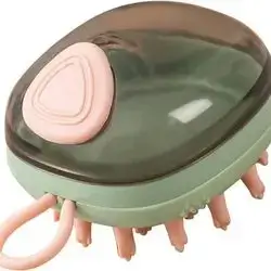 Massage Brush Shampoo Dispenser