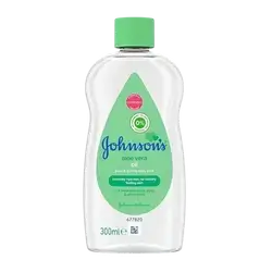 Johnson's aloe vera baby oil _ 300ml _ johnson