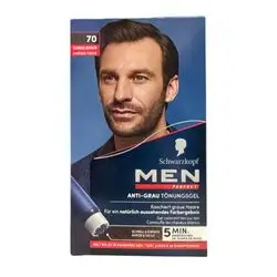 Schwarzkopf Men Perfect Anti-Grey Tint Gel 70 (Dark brown)