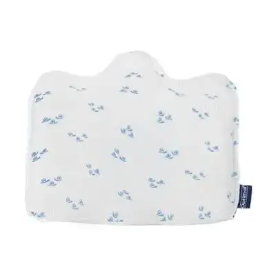 Newborn Baby Cushion to Prevent Flat Head Syndrome - Blue pattern