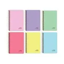 KESKIN PASTEL SHOW NOTEBOOK A6 80SH LINED