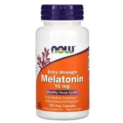 Now Foods, Melatonin 10 mg, 100 Veg Capsules