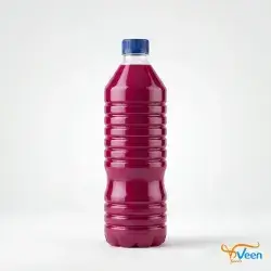 Pomegranate juice bottle