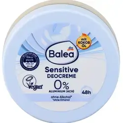 Sensitive deodorant cream, 50 ml