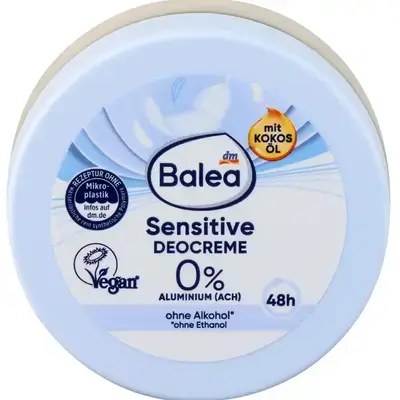 Sensitive deodorant cream, 50 ml