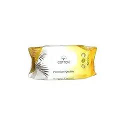 Cotton Premium Wet Wipes, 120 Pieces