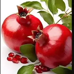 Pomegranates And Yogurt