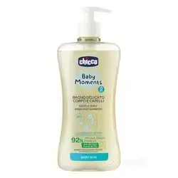 Chicco Baby Moments (Gentle Body Wash And Shampoo)(Baby skin)500ml