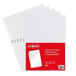 punched pocket 100pcs