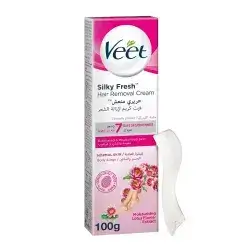 Veet Silky Fresh Hair Removal Cream for Normal Skin - 100g