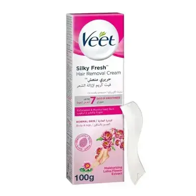 Veet Silky Fresh Hair Removal Cream for Normal Skin - 100g