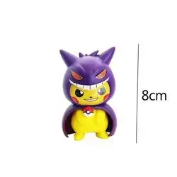 SMALL FIGURE POKEMON PIKACHU 4 EYES E6
