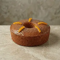 English Cake Round Orange