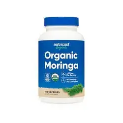 Organic Moringa 180caps