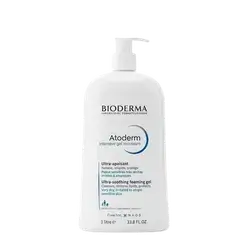 Atoderm Intensive Gel Moussant Ultra-Soothing Foaming Gel For Very Dry Irritated To Atopic Sensitive Skin 1 Liter _ BIODERMA