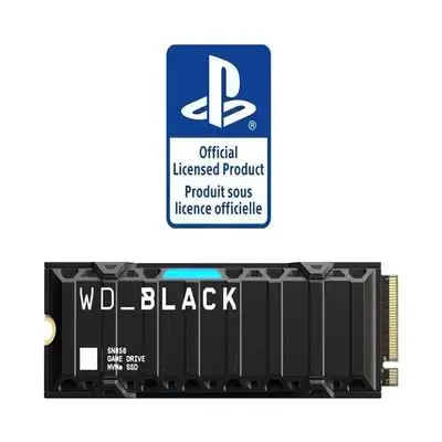 WD_BLACK SN850 NVMe SSD 4TB for PlayStation 5